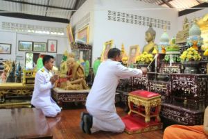 จัดพิธีสวดพระปริตรและเจริญพระพุทธมนต์ บำเพ็ญกุศลถวายเป็นพระกุศลแด่สมเด็จพระเจ้าลูกยาเธอ เจ้าฟ้าทีปังกรรัศมีโชติ